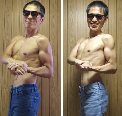 筋トレサボったら比較